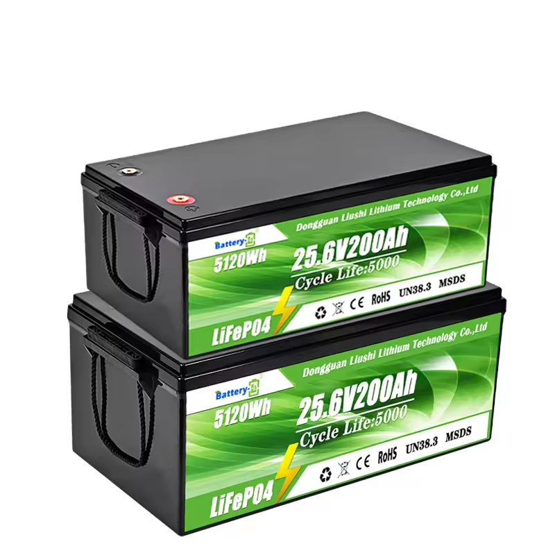 25.6V 200Ah Lifepo4 Battery 200ah Solar Energy Storage Battery Pack For RV