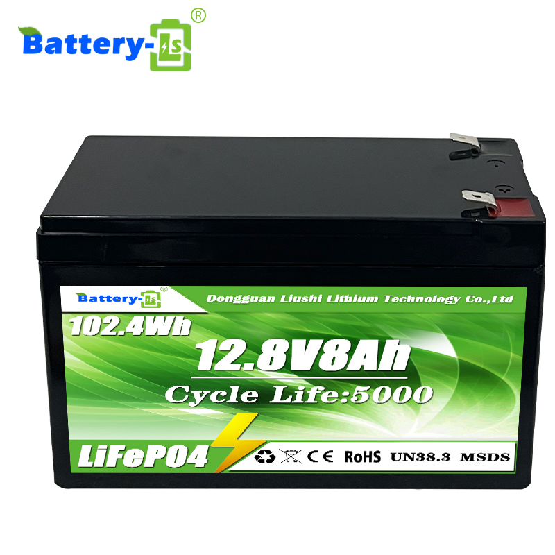 12.8V 8Ah Lithium Iron Phosphate Lifepo4 Battery For Electric Vehicle