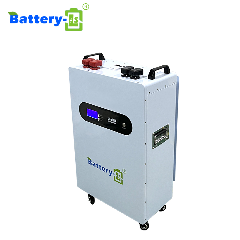 51.2V 300AH LiFePO4 Lithium Iron Battery Pack For Solar Home Energy Storage Powerwall With Wheel