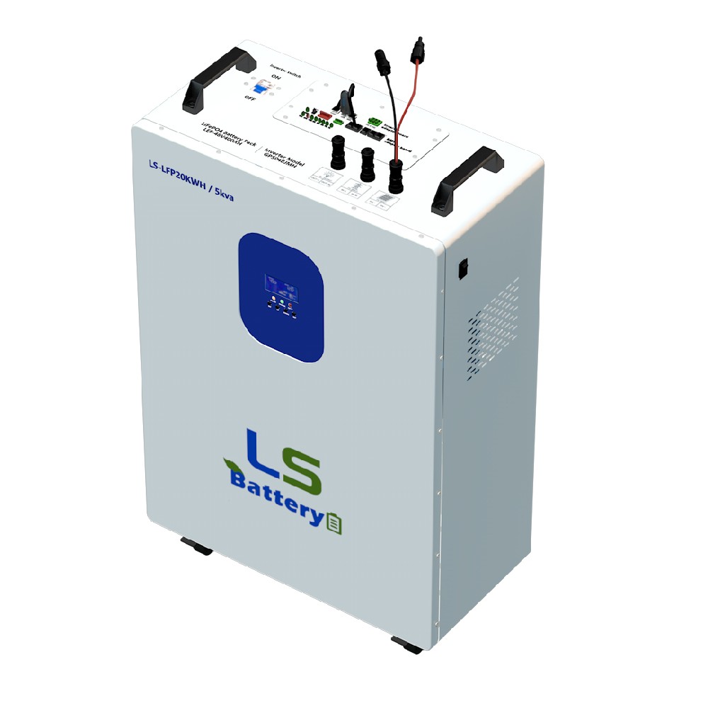 All-In-One Battery 48V/51.2V 5KW-20KW Lithium Iron Phosphate Battery + 5KW Inverter